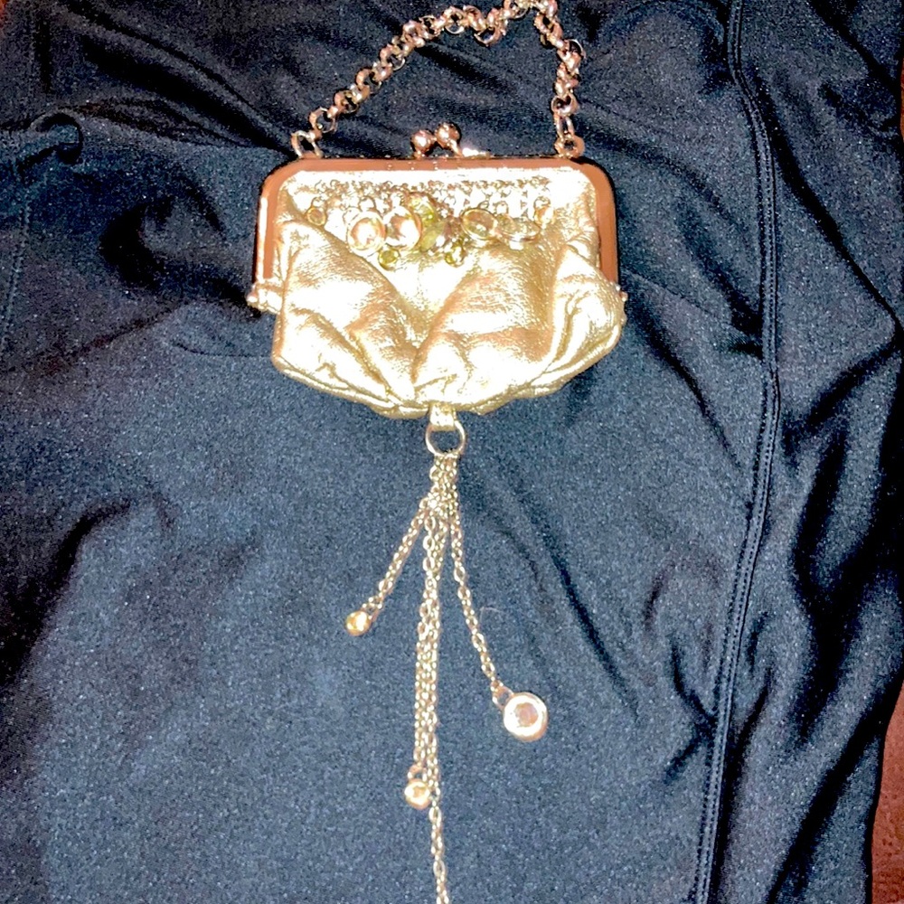 Small Guess gold bag
